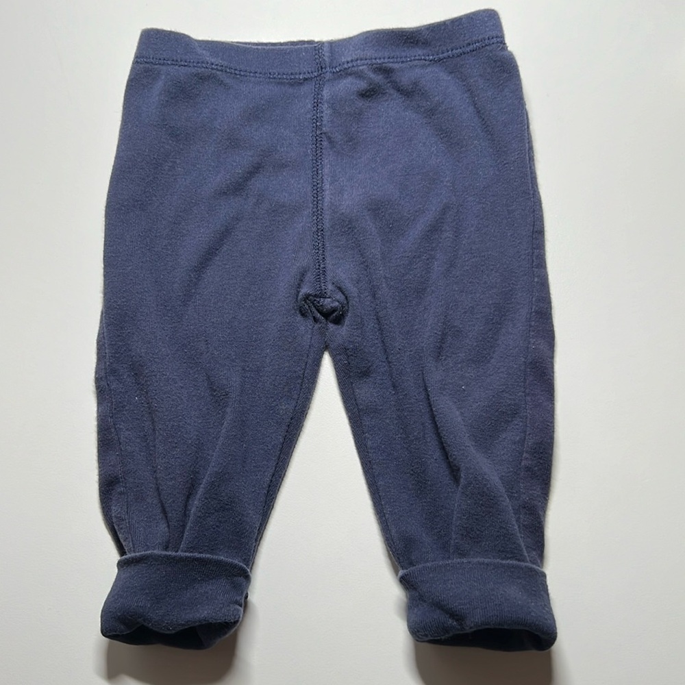 3 for $9 
Carter's baby cotton pants, whale on bum. Size 6M